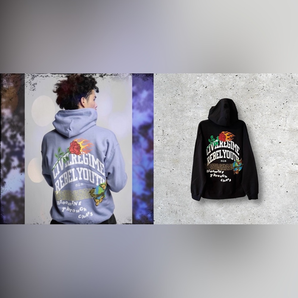NWT Civil Regime Beautiful Madness Hoodie
